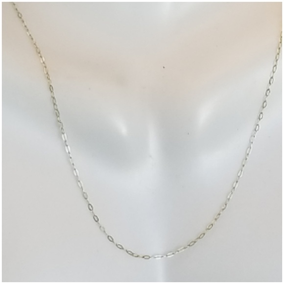 Genuine 10k Solid Yellow Gold Fine Chain 18" long - Picture 2 of 3